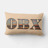 OBXサンライズ文字 ランバークッション (裏面)