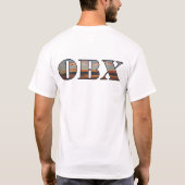 OBXサンライズ文字 Tシャツ (裏面)