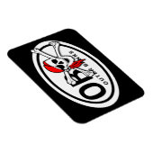 OBXスカル及びクロスボーンズ海賊磁石 マグネット (右側)