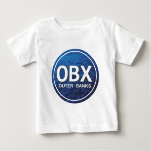 OBXビーチラベル ベビーTシャツ