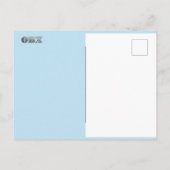 OBXビーチ文字 ポストカード (裏面)