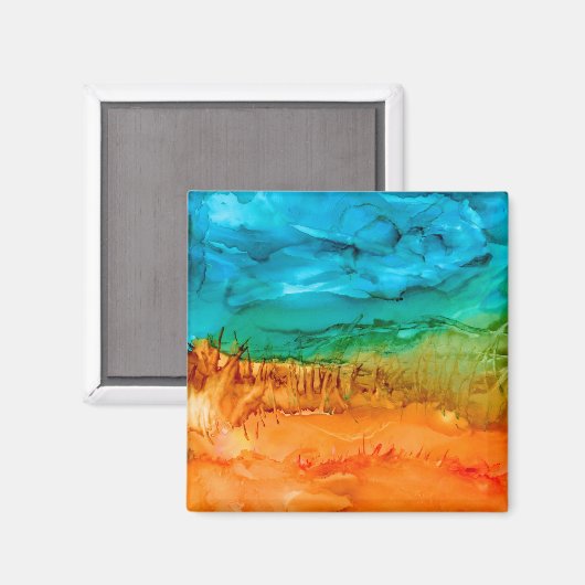 OBXビーチ草 マグネット (正面/裏面)