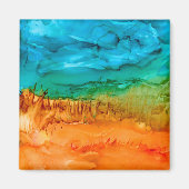 OBXビーチ草 マグネット (正面)