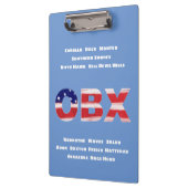 OBX国旗の文字と町 クリップボード (左)