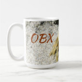 OBX幽霊カニノースカロライナ写真 コーヒーマグカップ (左)
