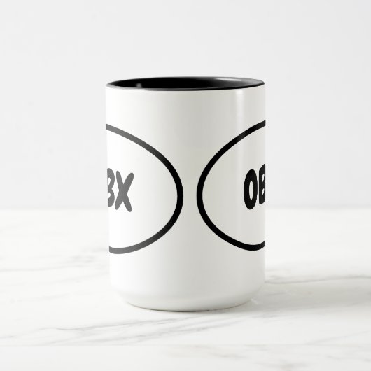 OBX楕円 マグカップ (中央)