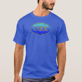 OBX水中競技フェード楕円 Tシャツ (正面)