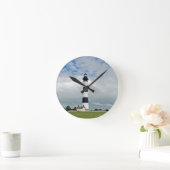 OBX灯台 ラウンド壁時計 (ホーム)