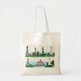 OBX 7 LIGHTHOUSES TOTE BAG トートバッグ