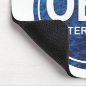 OBX NCアウターバンクノースカロライナビーチラベル マウスパッド (コーナー)