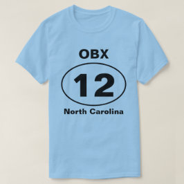 OBX Rt 12楕円 Tシャツ