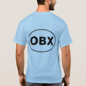 OBX Rt 12楕円 Tシャツ (裏面)