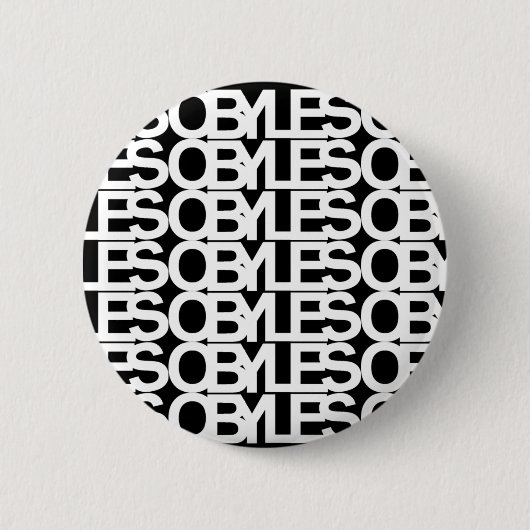 OBYLES Pin 缶バッジ (正面)