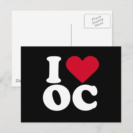 OCが大好き ポストカード (正面/裏面)