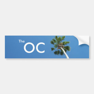 OCのオレンジ・カウンティーカリフォルニアバンパーステッカーの芸術 バンパーステッカー