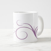 OCの合気道のマグ ジャンボコーヒーマグカップ (正面右)