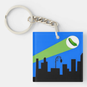 OCは信号Keychain #1をピクルスにします キーホルダー