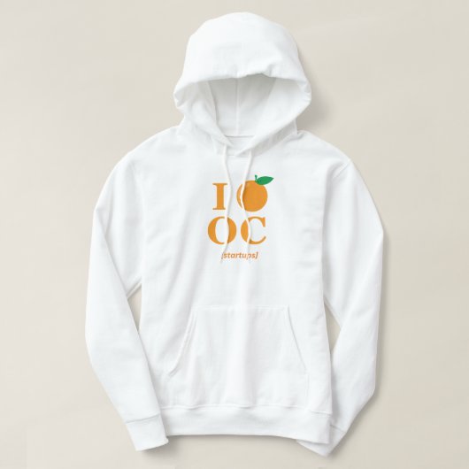 OCスタートアップフード付きスウェットシャツ! パーカ (デザイン正面)