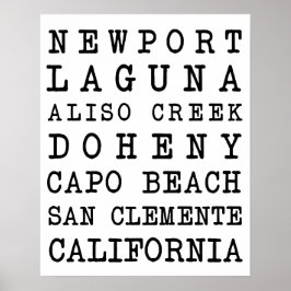 OCビーチポスター ポスター