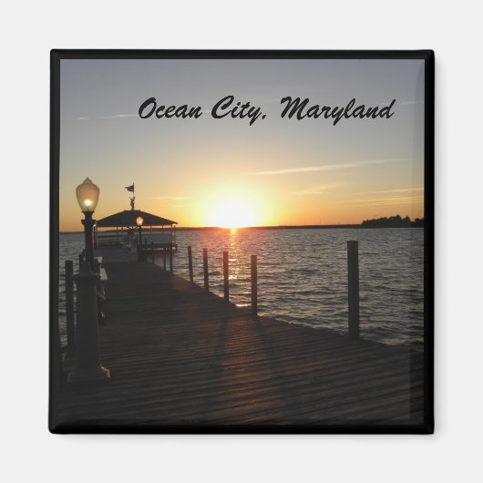 OC、MDガゼボ・サンセット マグネット (正面)