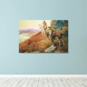 OC Seltzerによるホワイトマンズボートの見張り キャンバスプリント (インサイチュ (ウッドフロア))