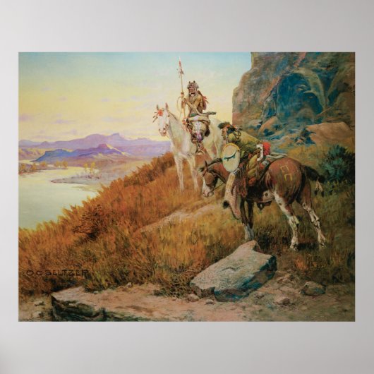 OC Seltzerによるホワイトマンズボートの見張り ポスター (正面)