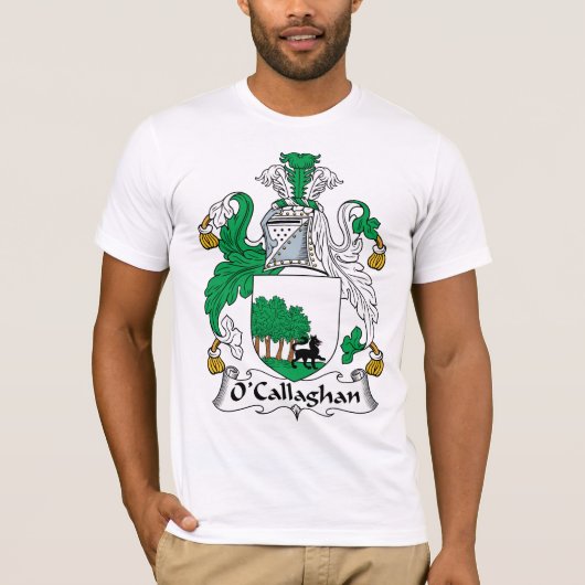 O'Callaghanの家紋 Tシャツ (正面)