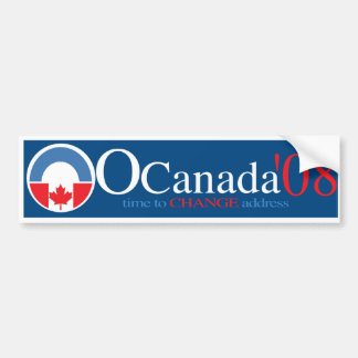 OCanadaのコピー バンパーステッカー