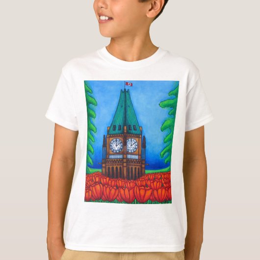 O'CanadaはTシャツをからかいます Tシャツ (正面)