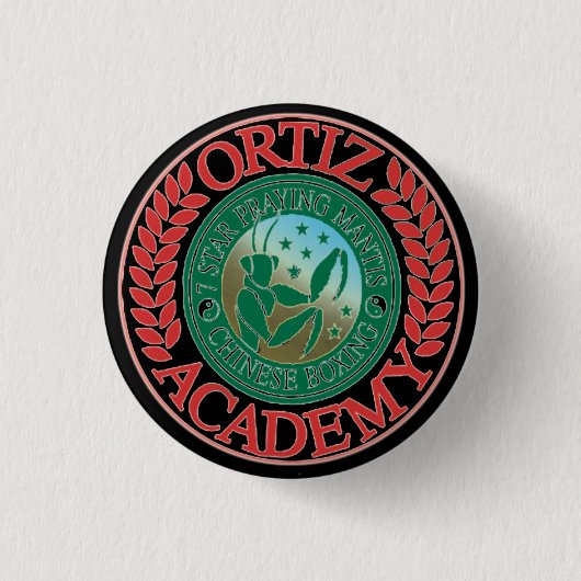 OCBAブラックボタン 缶バッジ (正面)