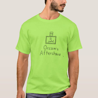Occamのアフターシェーブローション Tシャツ
