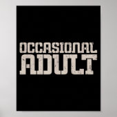 Occasional Adult ポスター (正面)