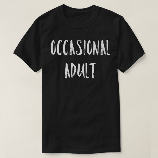 Occasional Adult Premium  Tシャツ (デザイン正面)