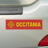 Occitania sticker バンパーステッカー (車上)