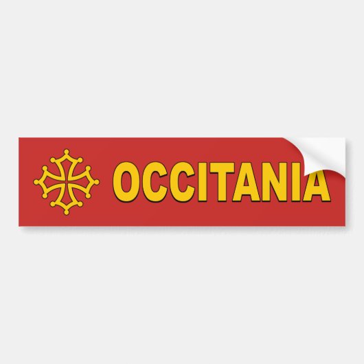 Occitania sticker バンパーステッカー (正面)