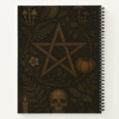 Occult Botanica Pentagram Notebook ノートブック (裏面)