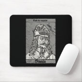 Occult Dracula - Vlad The Impaler Horror Vampire  マウスパッド (マウス)