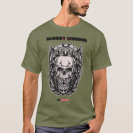 Occult Ornate Skull BLOODY MURDER |  Tシャツ