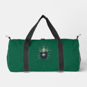 Occult Spider Mystic Geometry Dark Art Duffel Bag ダッフルバッグ (正面)