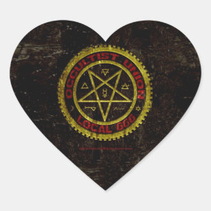 OCCULTISTの連合支部666 019 ハートシール