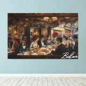 Occupation Opus, by artist Bella Catza キャンバスプリント (インサイチュ (ウッドフロア))