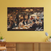 Occupation Opus, by artist Bella Catza キャンバスプリント (インサイチュ (リビング))