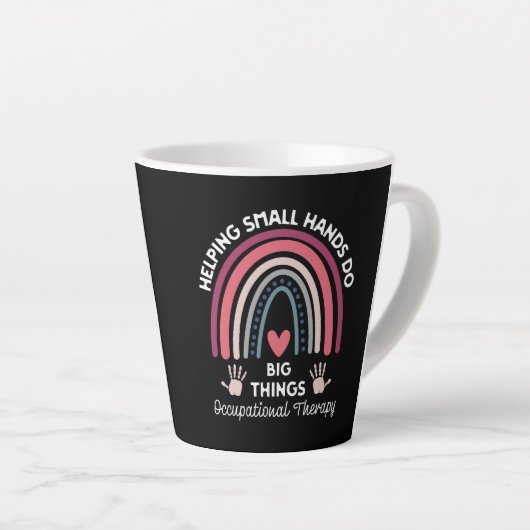 Occupational Therapist カフェラテマグ (右アングル)