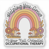 Occupational Therapist シール (正面)