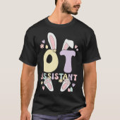 Occupational Therapist Assistant Easter Bunny OTA  Tシャツ (正面)