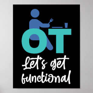 Occupational Therapist OT Let's Get Functional ポスター