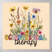 Occupational Therapy COTA Physical Therapist ポスター (正面)