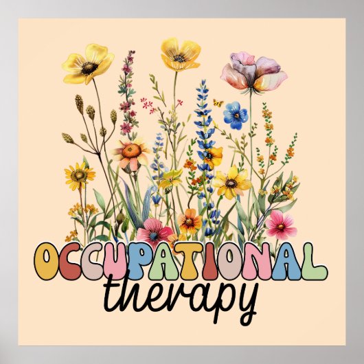 Occupational Therapy COTA Physical Therapist ポスター (正面)