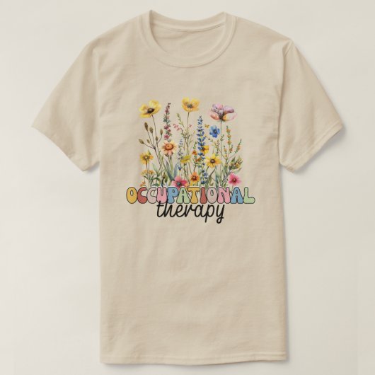 Occupational Therapy COTA Physical Therapist Tシャツ (デザイン正面)