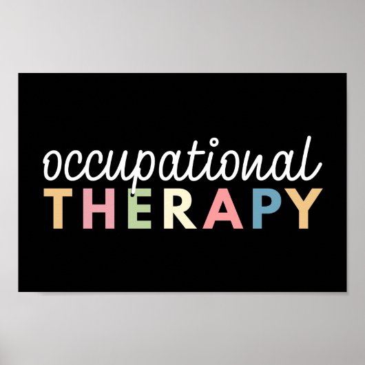 Occupational Therapy COTA Therapist ポスター (正面)
